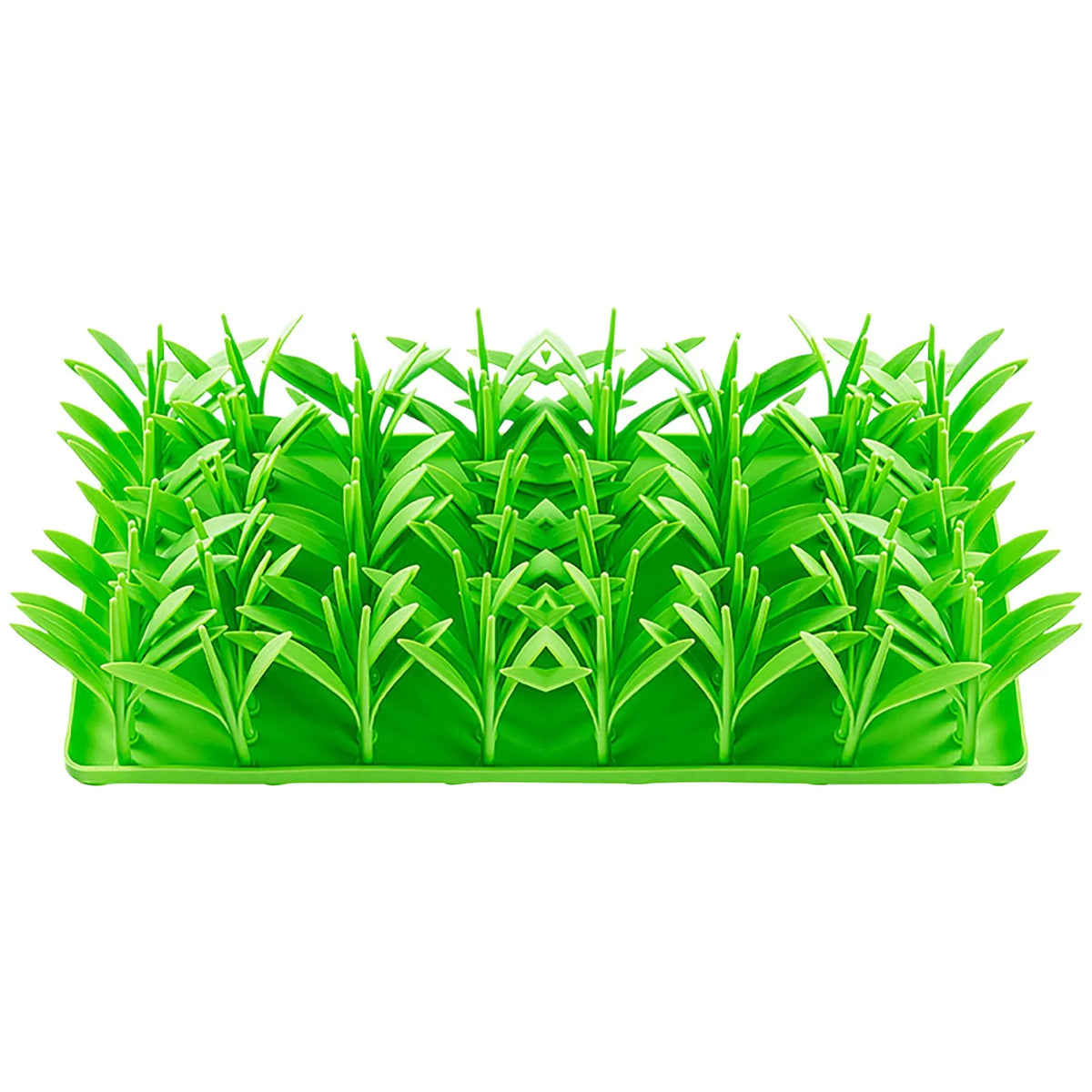 Meadow Design Pet Slow Feeding Mat Creative Grass Design Licking Mat Cat and Dog Eating Non-Slip Slow Feeding Mat